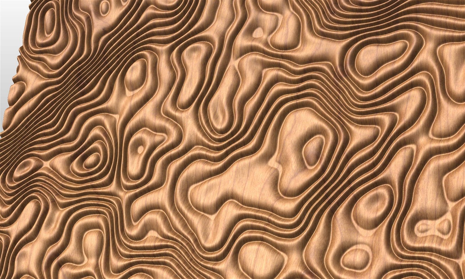 DiSIM19 molten lava 3d texture pattern - Bonitum CNC Model Studio