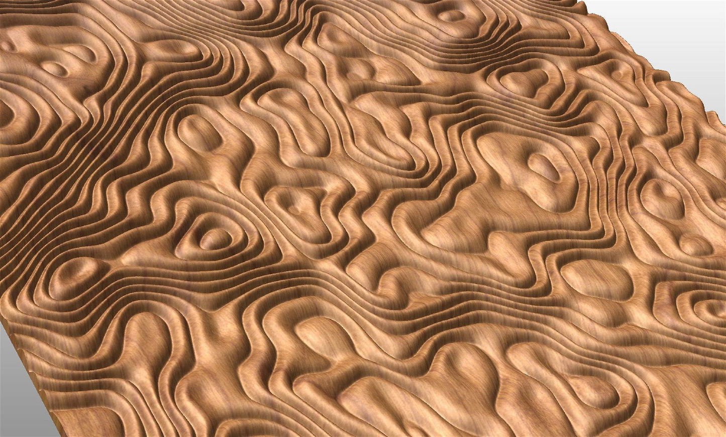 DiSIM19 molten lava 3d texture pattern - Bonitum CNC Model Studio