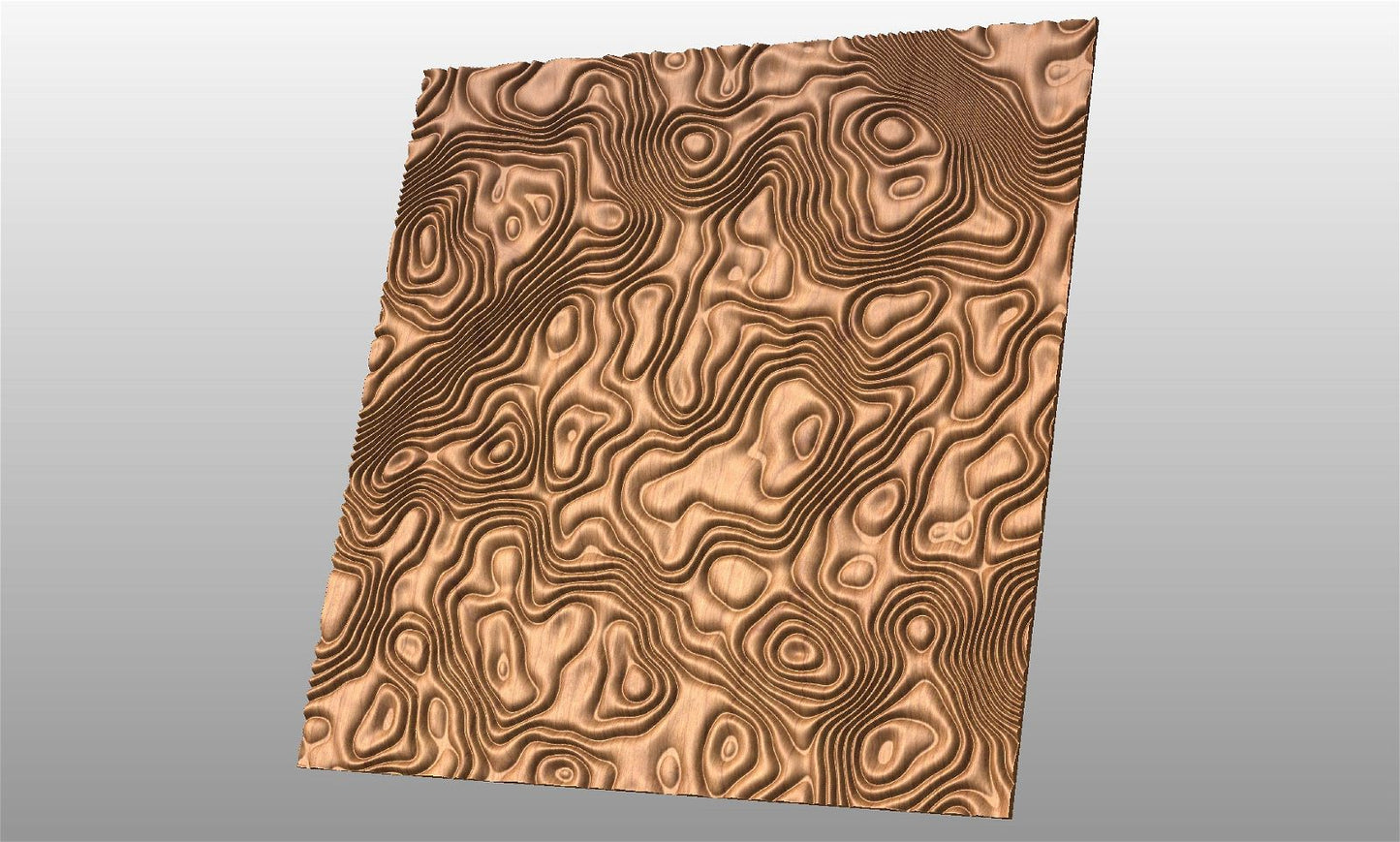 DiSIM19 molten lava 3d texture pattern - Bonitum CNC Model Studio