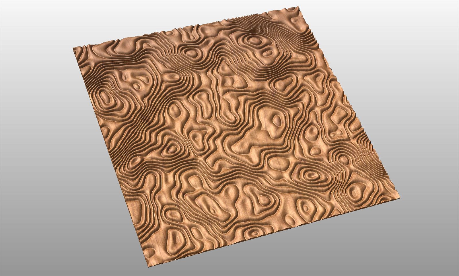 DiSIM19 molten lava 3d texture pattern - Bonitum CNC Model Studio