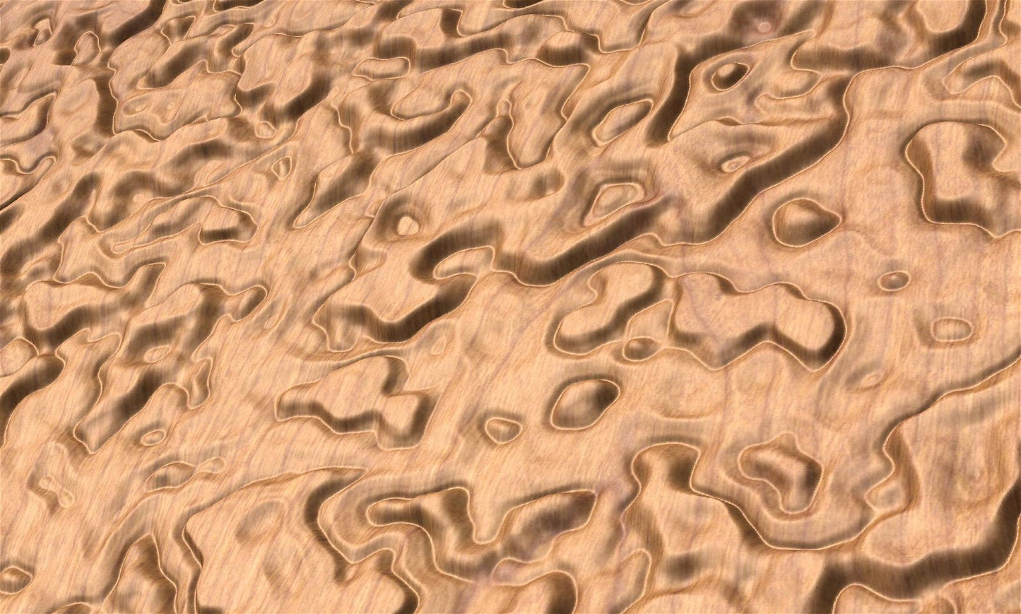 DiSIM8 molten lava 3d texture pattern - Bonitum CNC Model Studio