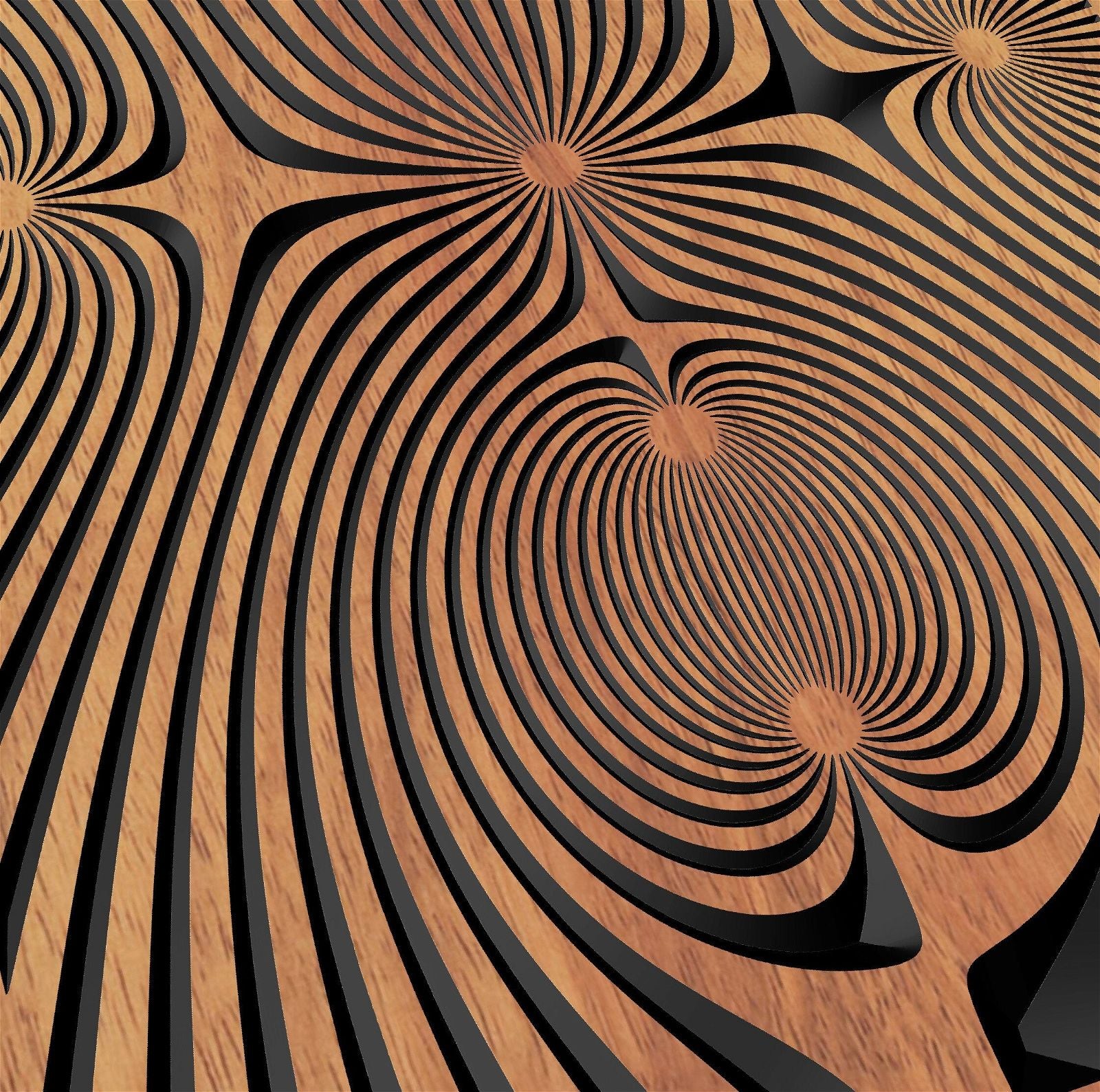 FLD19-03 Vector file for V-carving - Bonitum CNC Model Studio