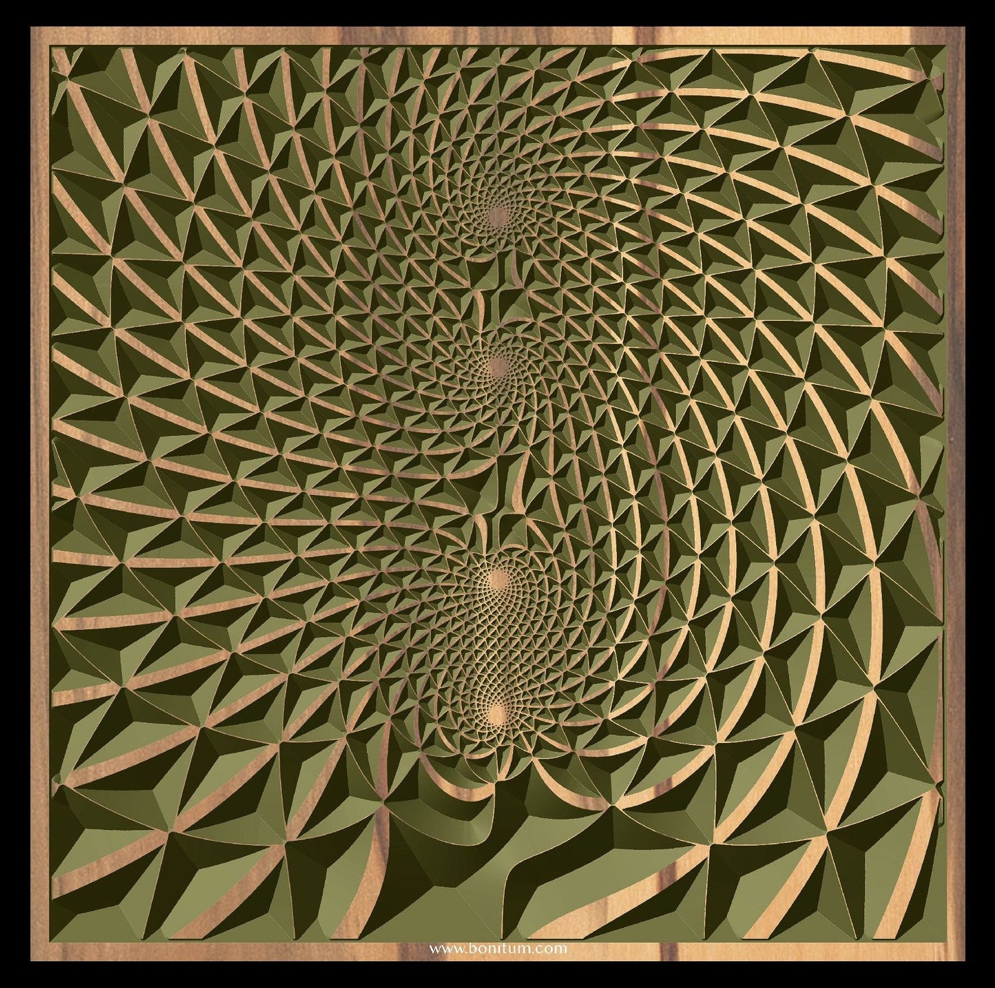 FLD19-10 Vector file for V-carving - Bonitum CNC Model Studio