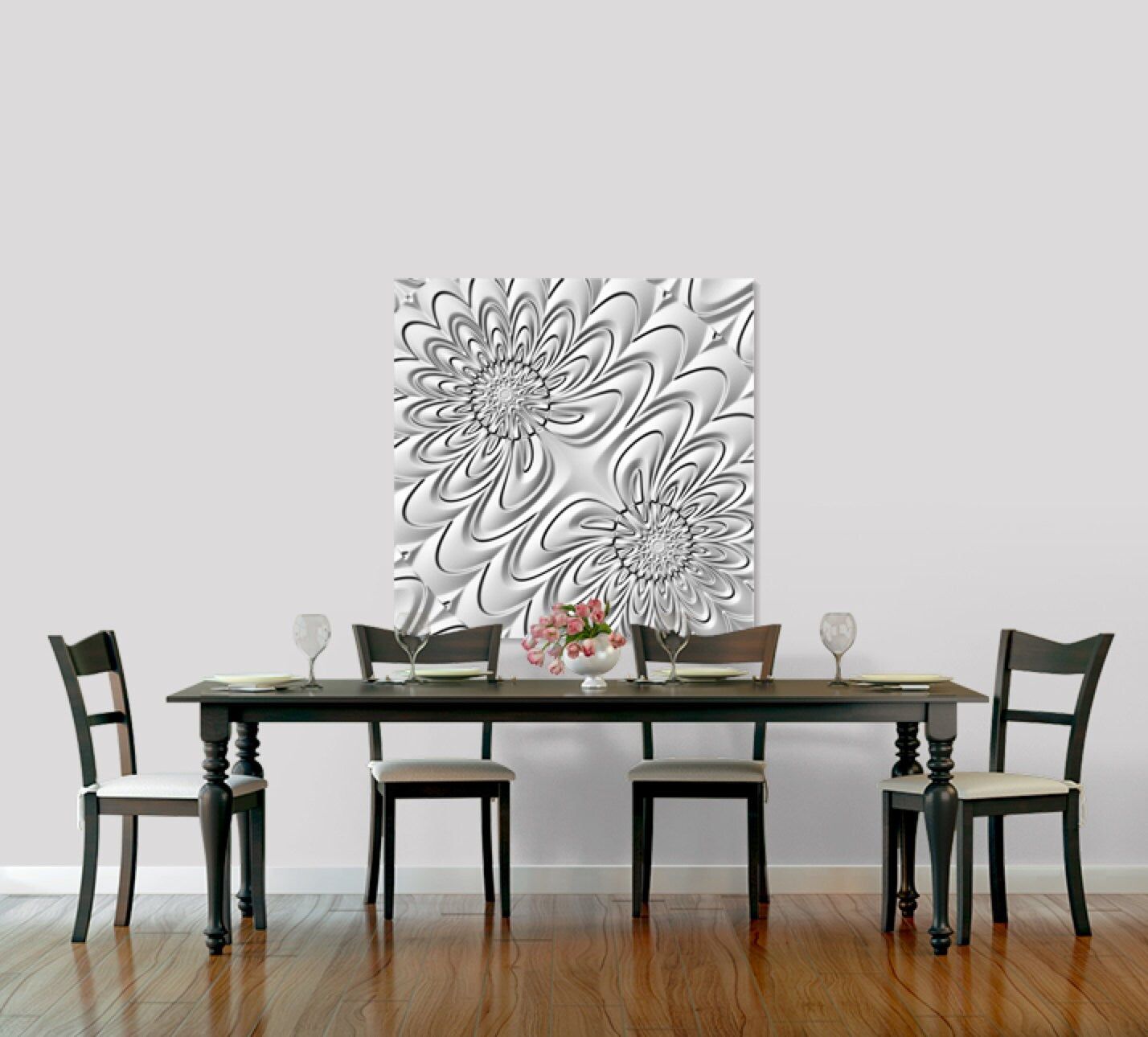 FLD36 3D wall sculpture model - Bonitum CNC Model Studio