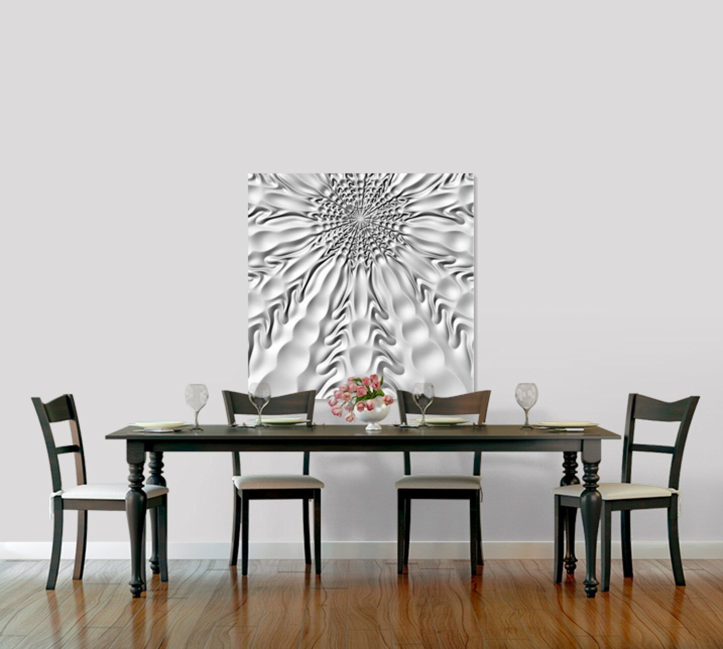 FLD56 3D wall sculpture model - Bonitum CNC Model Studio