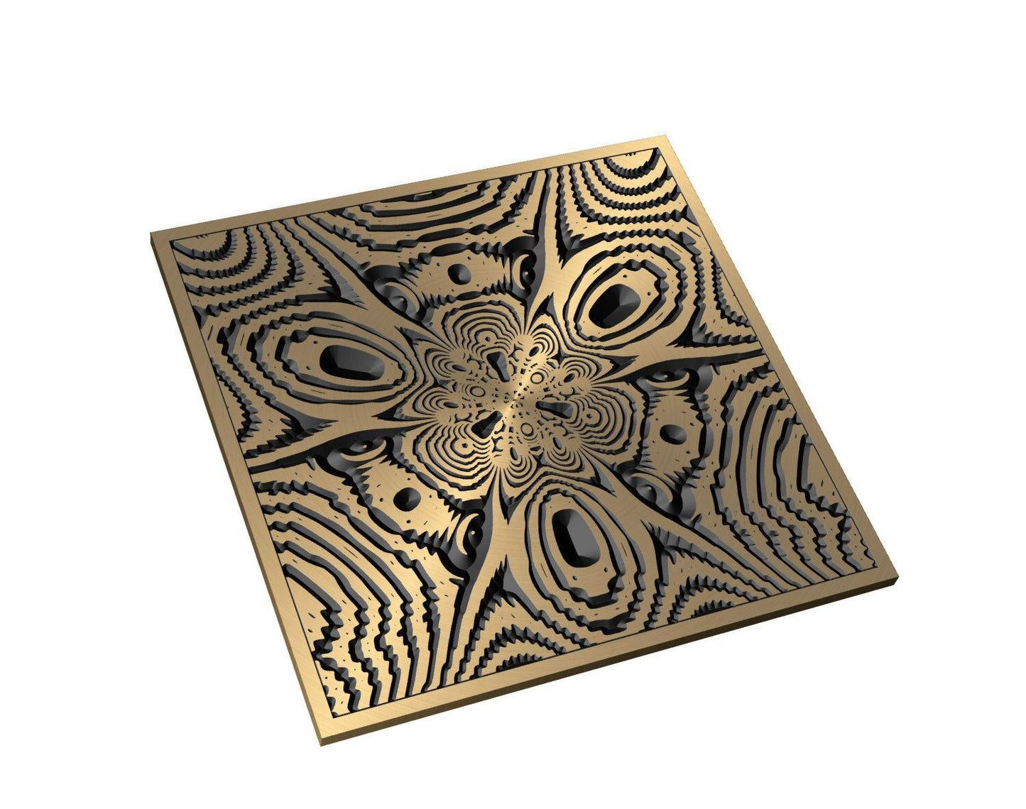 FLD66 Vector file for V-carving - Bonitum CNC Model Studio