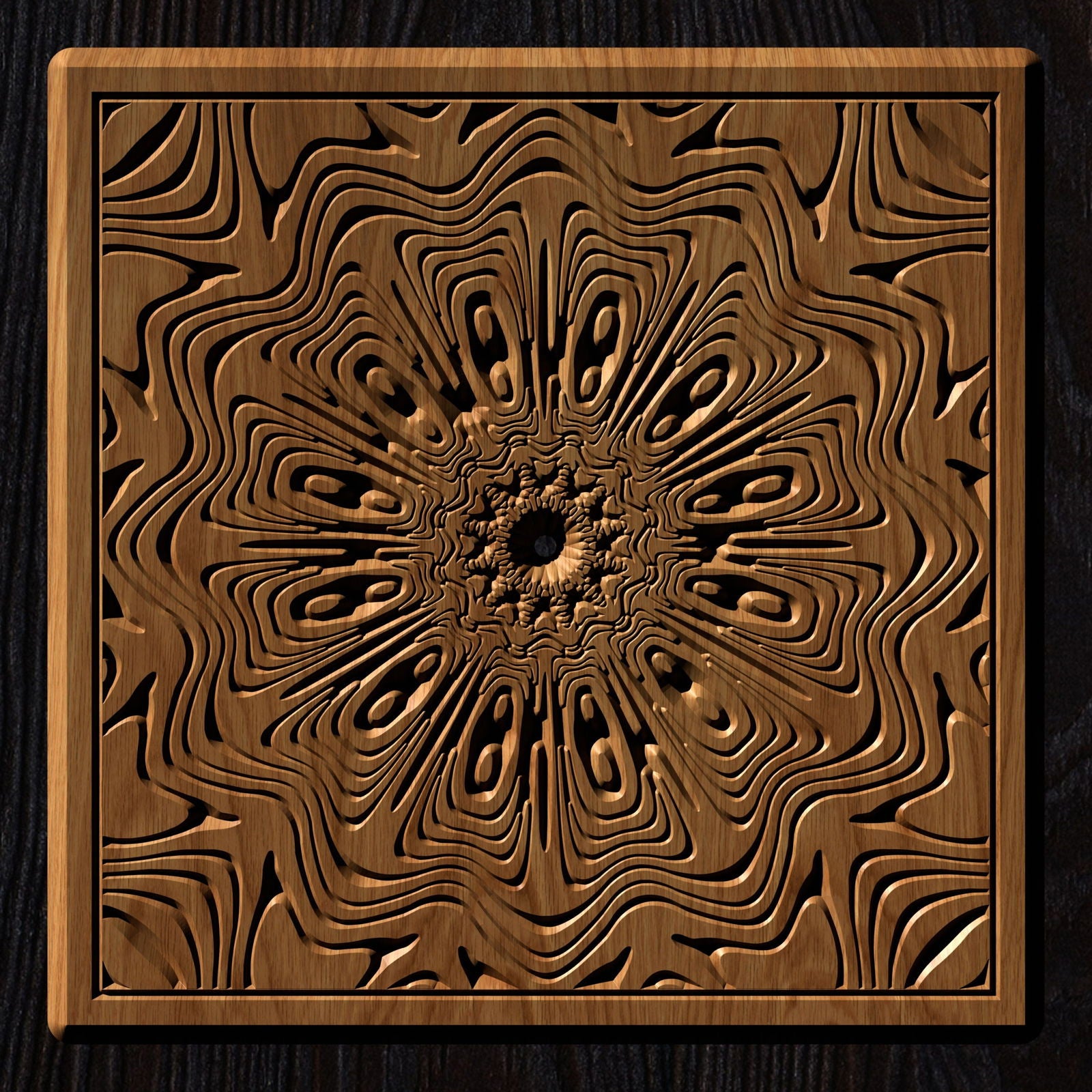 FLD79 Vector file for V-carving - Bonitum CNC Model Studio