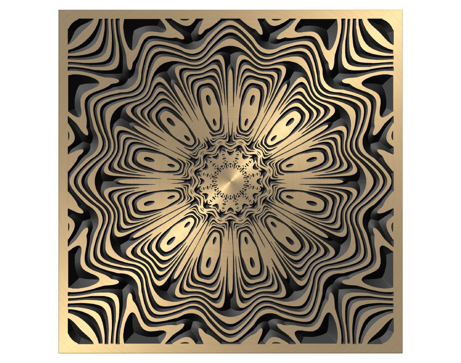 FLD79 Vector file for V-carving - Bonitum CNC Model Studio