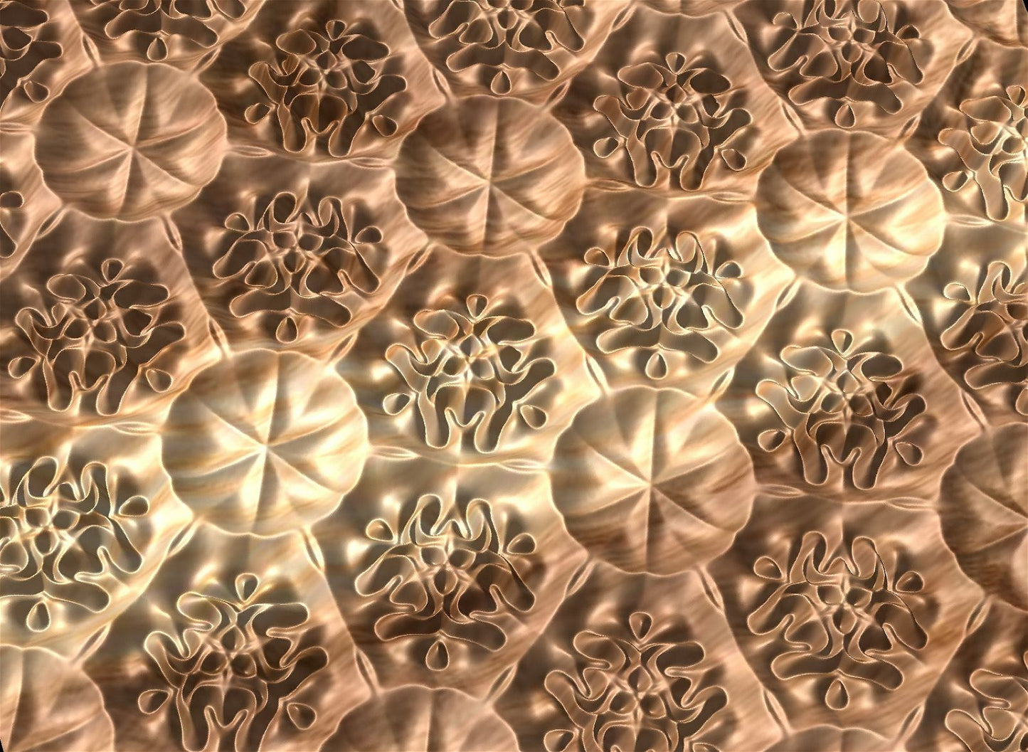 FLD8211T 3D relief repeated pattern - Bonitum CNC Model Studio