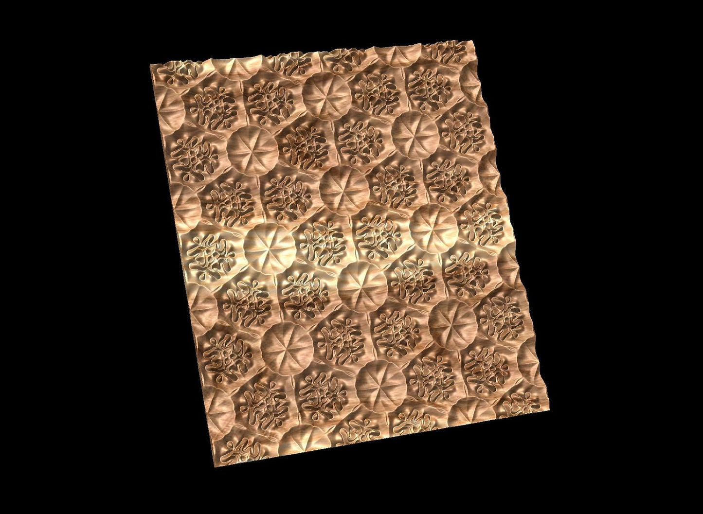 FLD8211T 3D relief repeated pattern - Bonitum CNC Model Studio