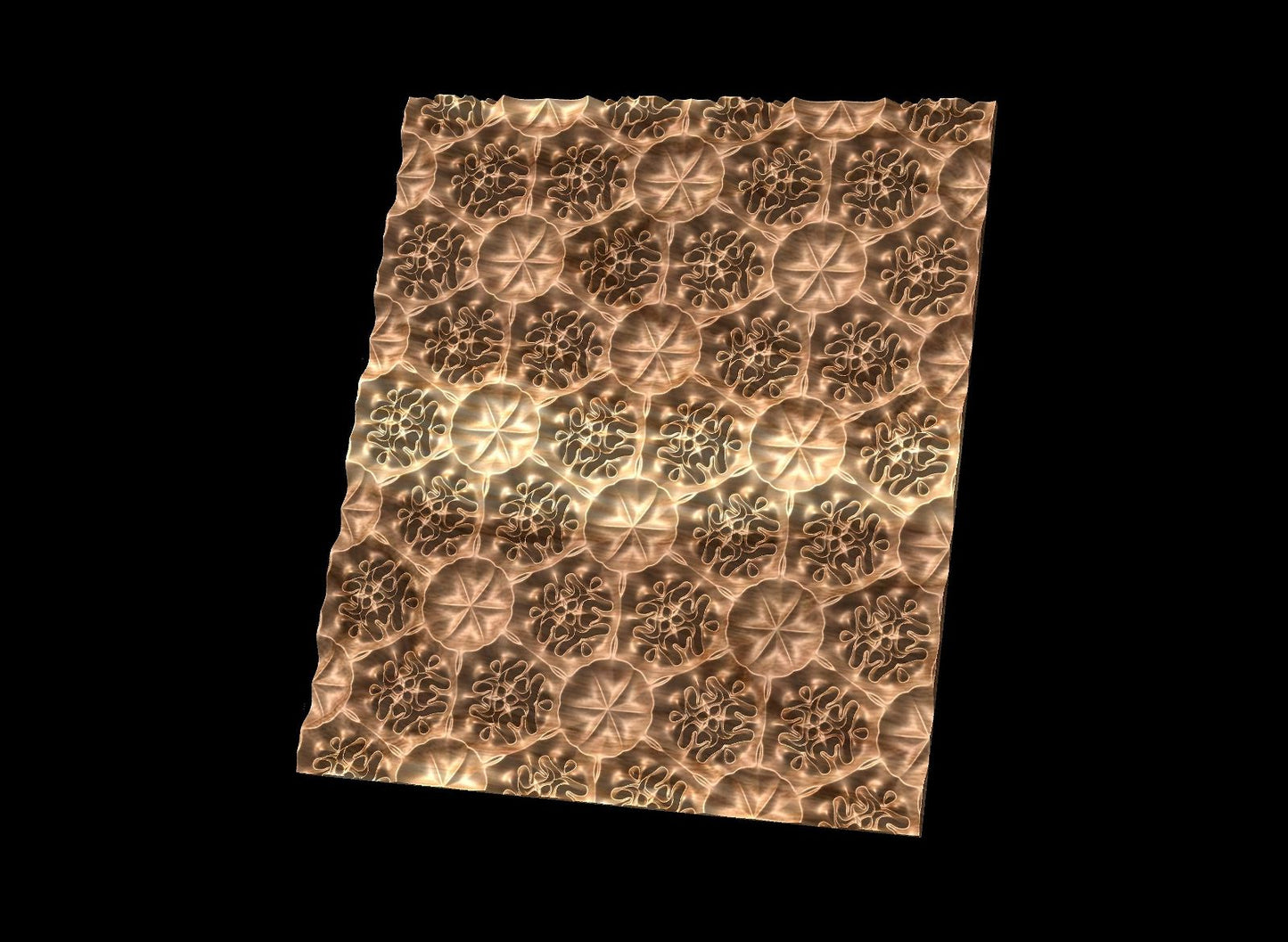 FLD8211T 3D relief repeated pattern - Bonitum CNC Model Studio