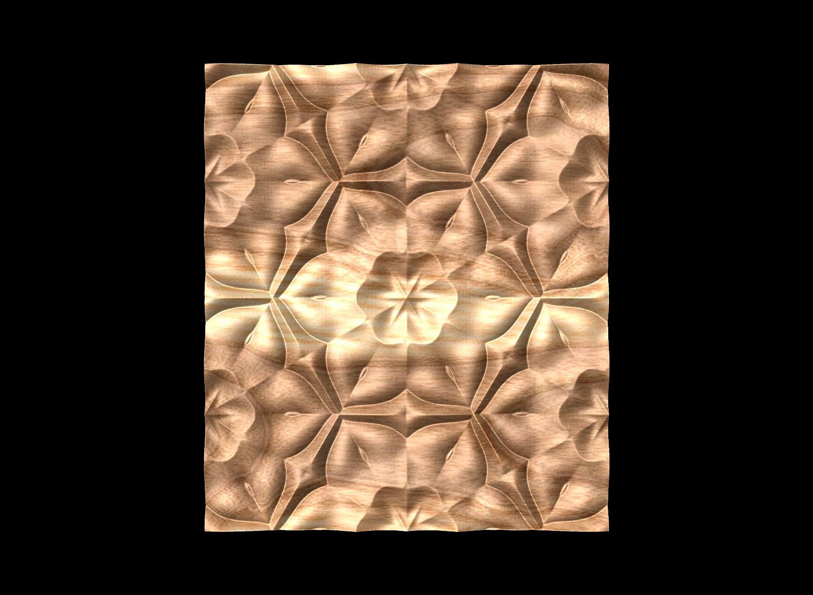 FLD8222T 3D relief repeated pattern - Bonitum CNC Model Studio