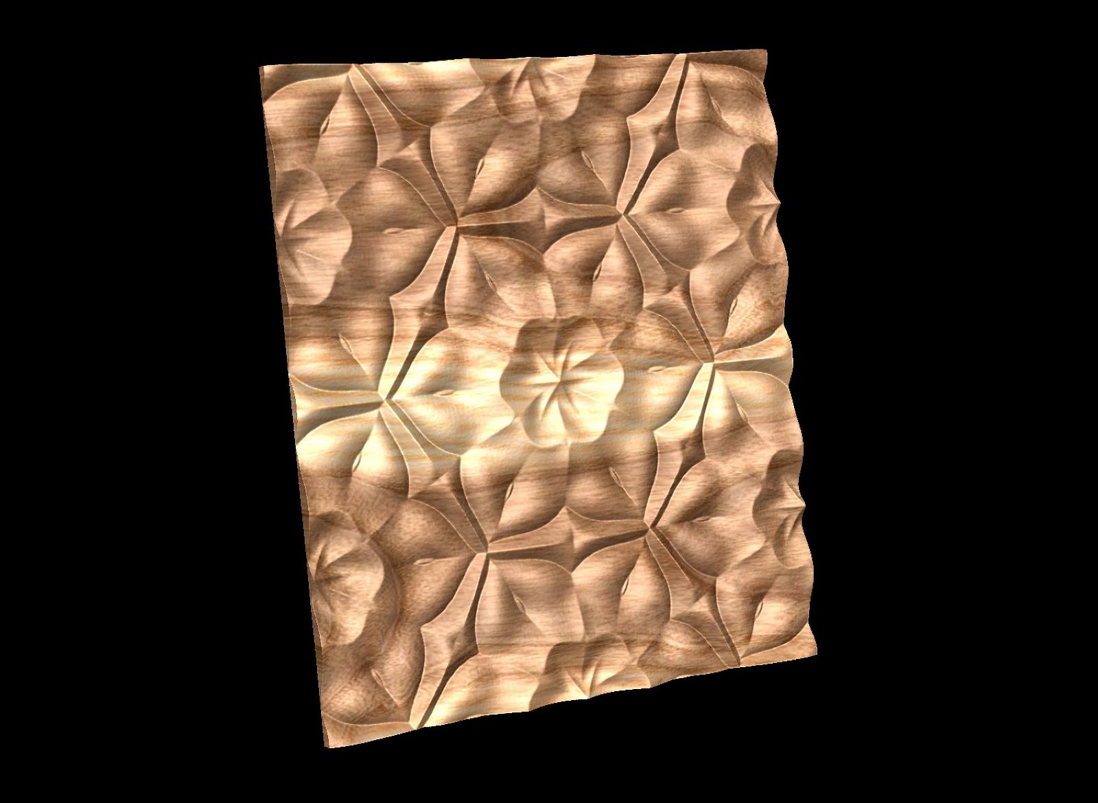 FLD8222T 3D relief repeated pattern - Bonitum CNC Model Studio