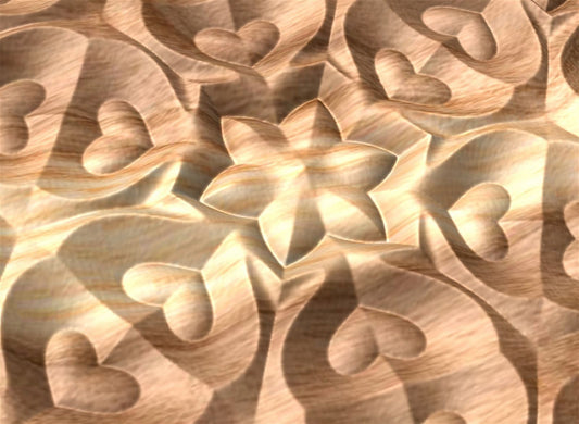 FLD8224T 3D relief repeated pattern - Bonitum CNC Model Studio