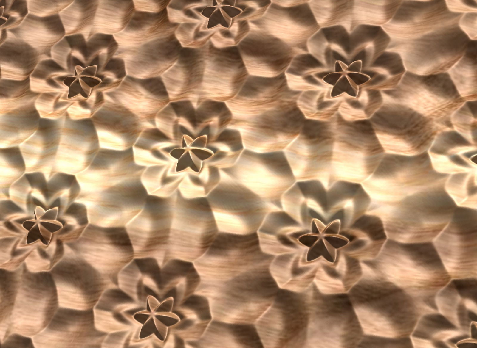 FLD822T 3D relief repeated pattern - Bonitum CNC Model Studio