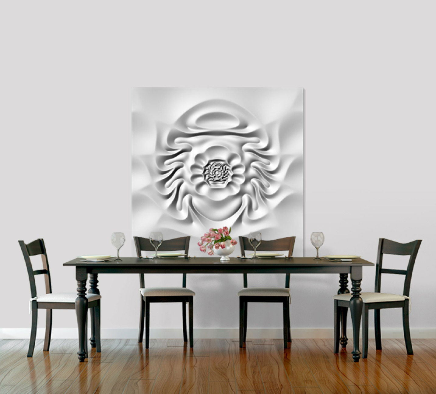 FLD82 3D wall sculpture model - Bonitum CNC Model Studio