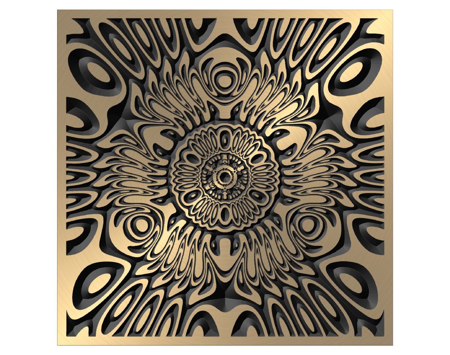 FLD84 Vector file for V-carving - Bonitum CNC Model Studio