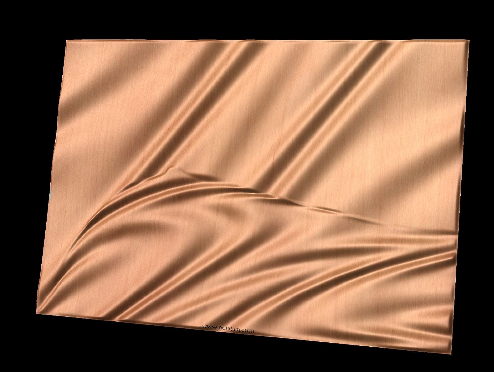 Feminine Dunes 0145 Decorative abstract 3D relief sculpture model for CNC machining - Bonitum CNC Model Studio