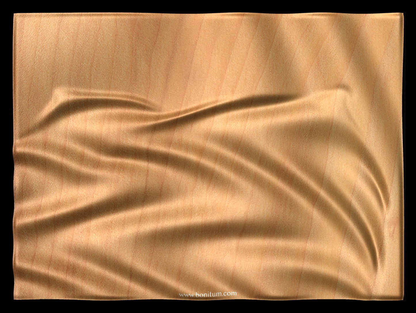 Feminine Dunes 0905 Decorative abstract 3D relief sculpture model for CNC machining - Bonitum CNC Model Studio