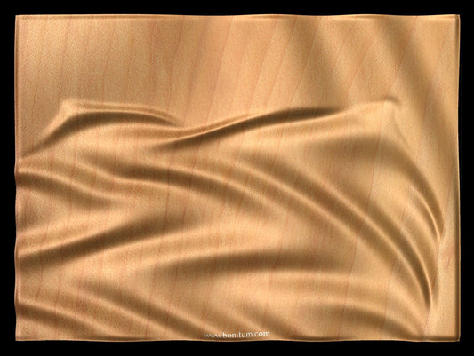 Feminine Dunes 0905 Decorative abstract 3D relief sculpture model for CNC machining - Bonitum CNC Model Studio