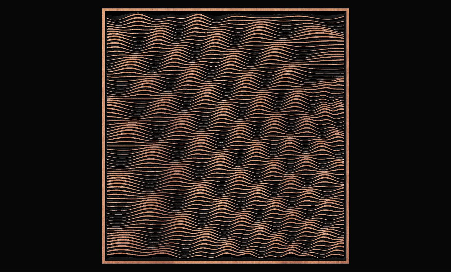 Flow3439 CNC V-Carve engraving file - Bonitum CNC Model Studio