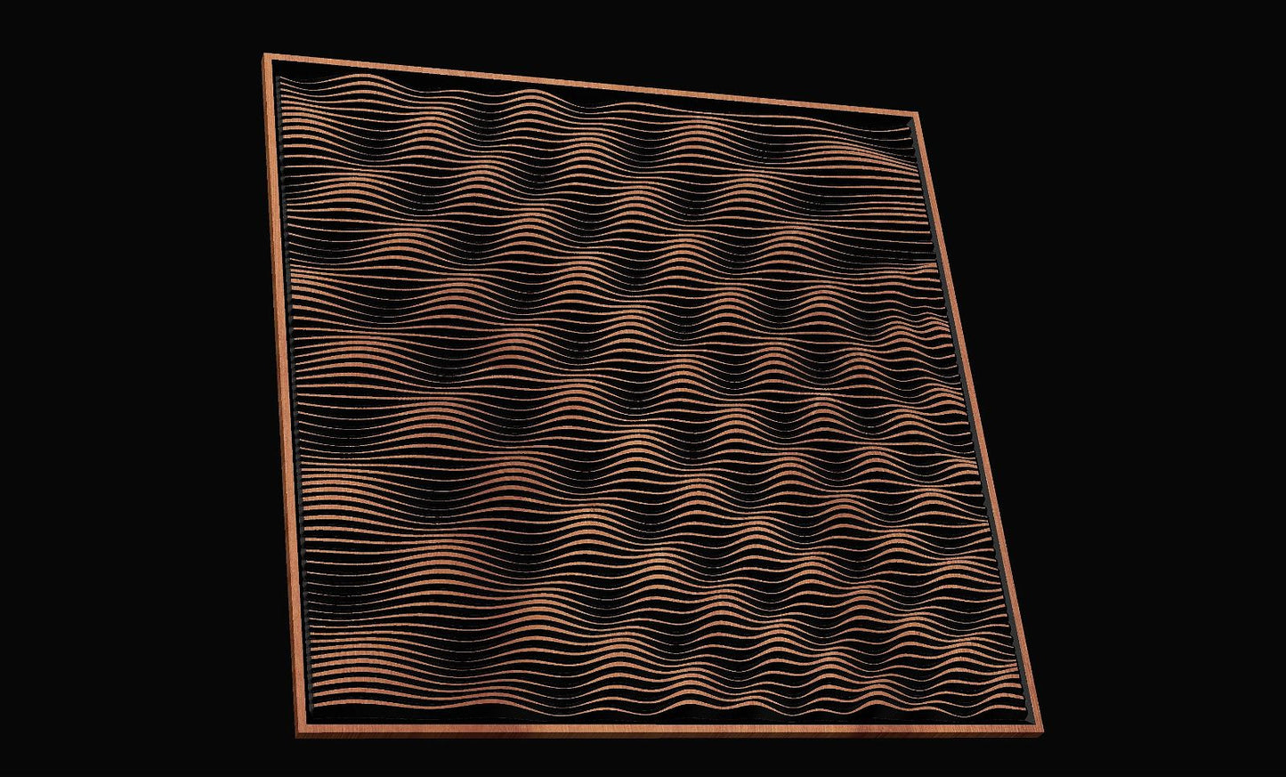 Flow3439 CNC V-Carve engraving file - Bonitum CNC Model Studio