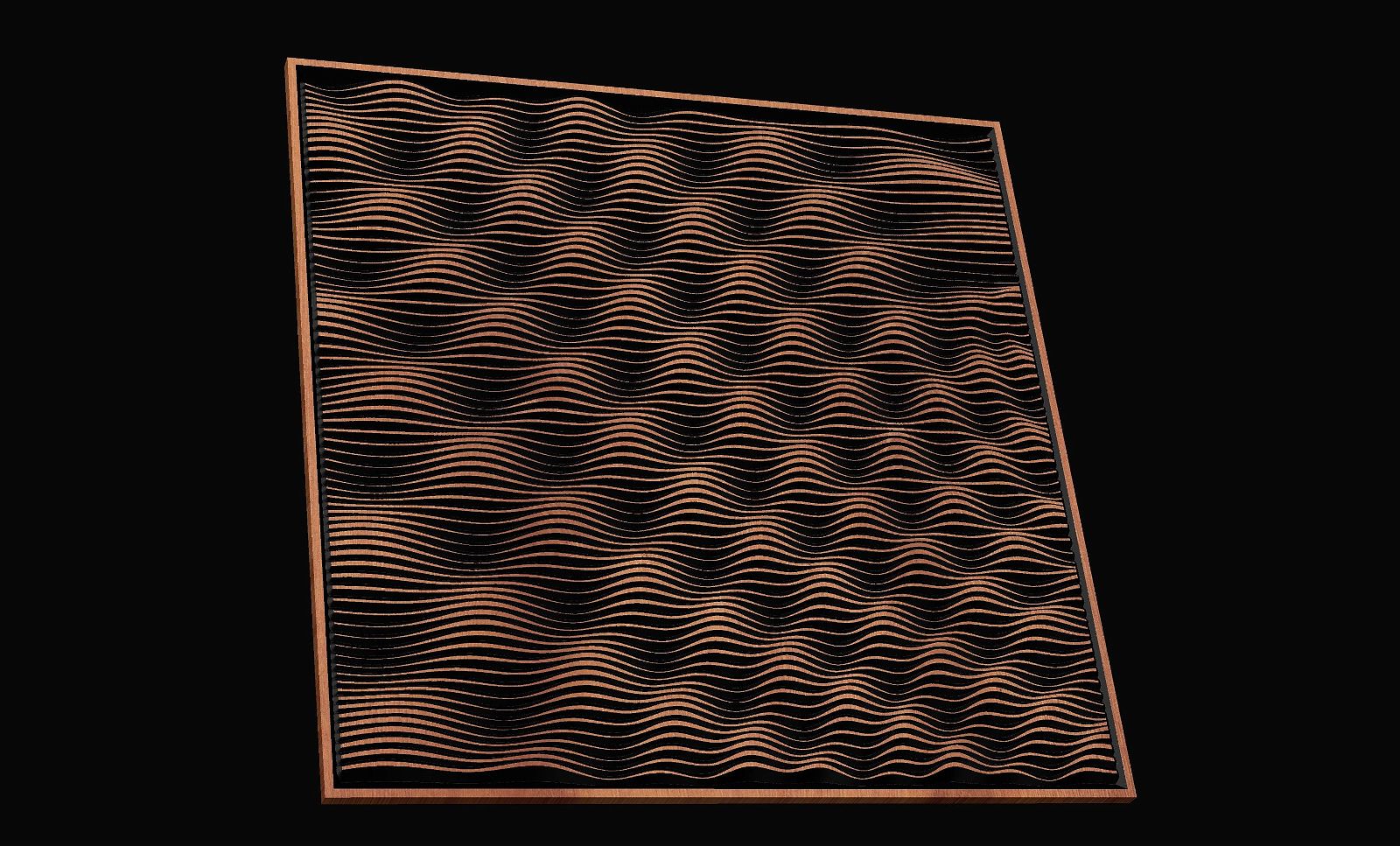 Flow3439 CNC V-Carve engraving file - Bonitum CNC Model Studio