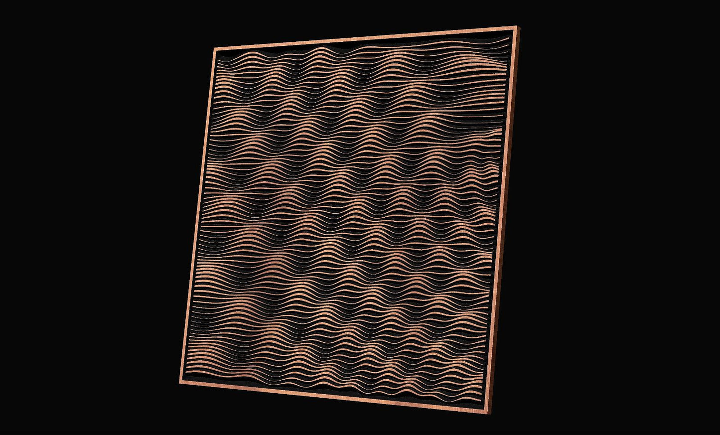 Flow3439 CNC V-Carve engraving file - Bonitum CNC Model Studio