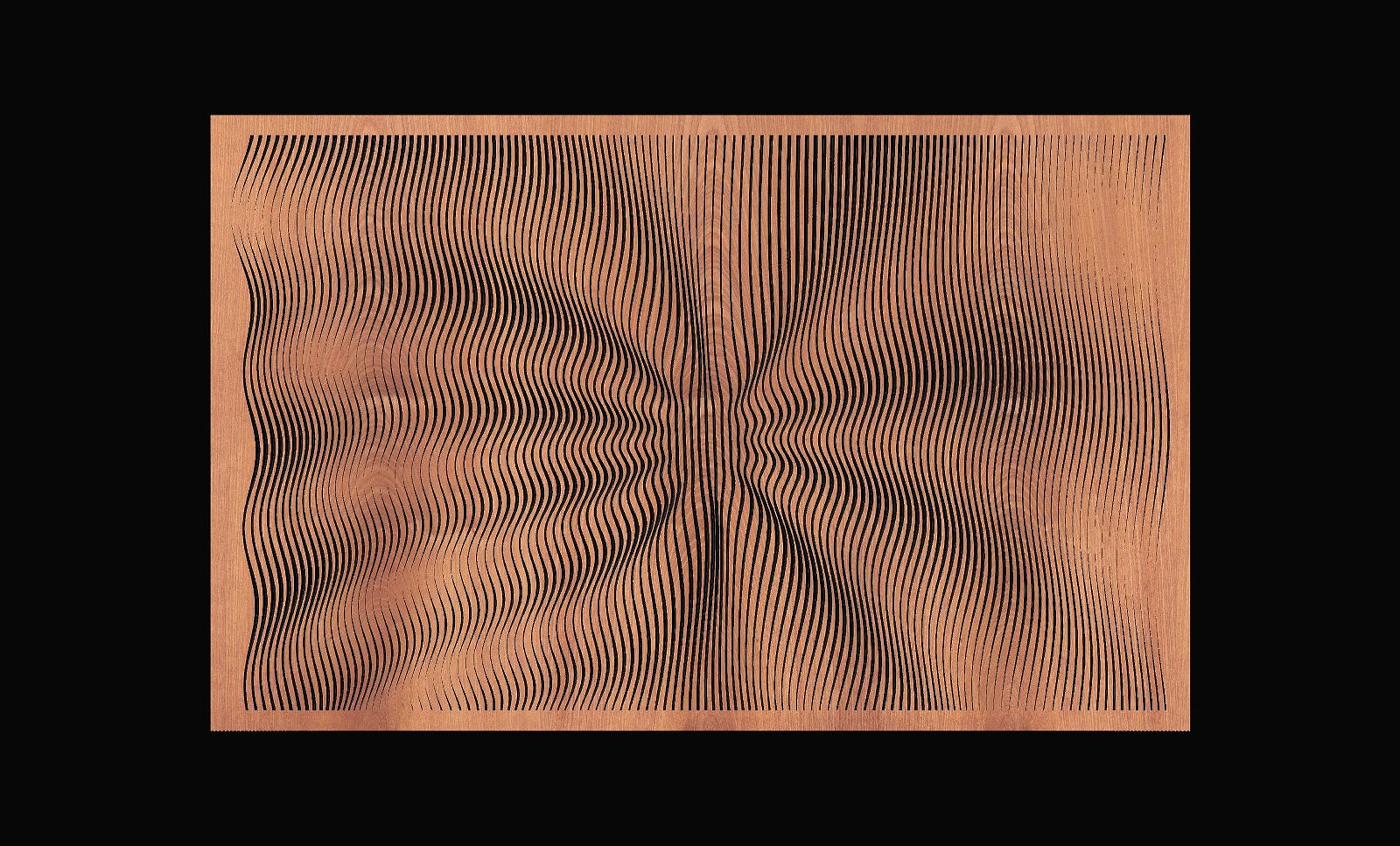 Flow6371 CNC V-Carve engraving file - Bonitum CNC Model Studio