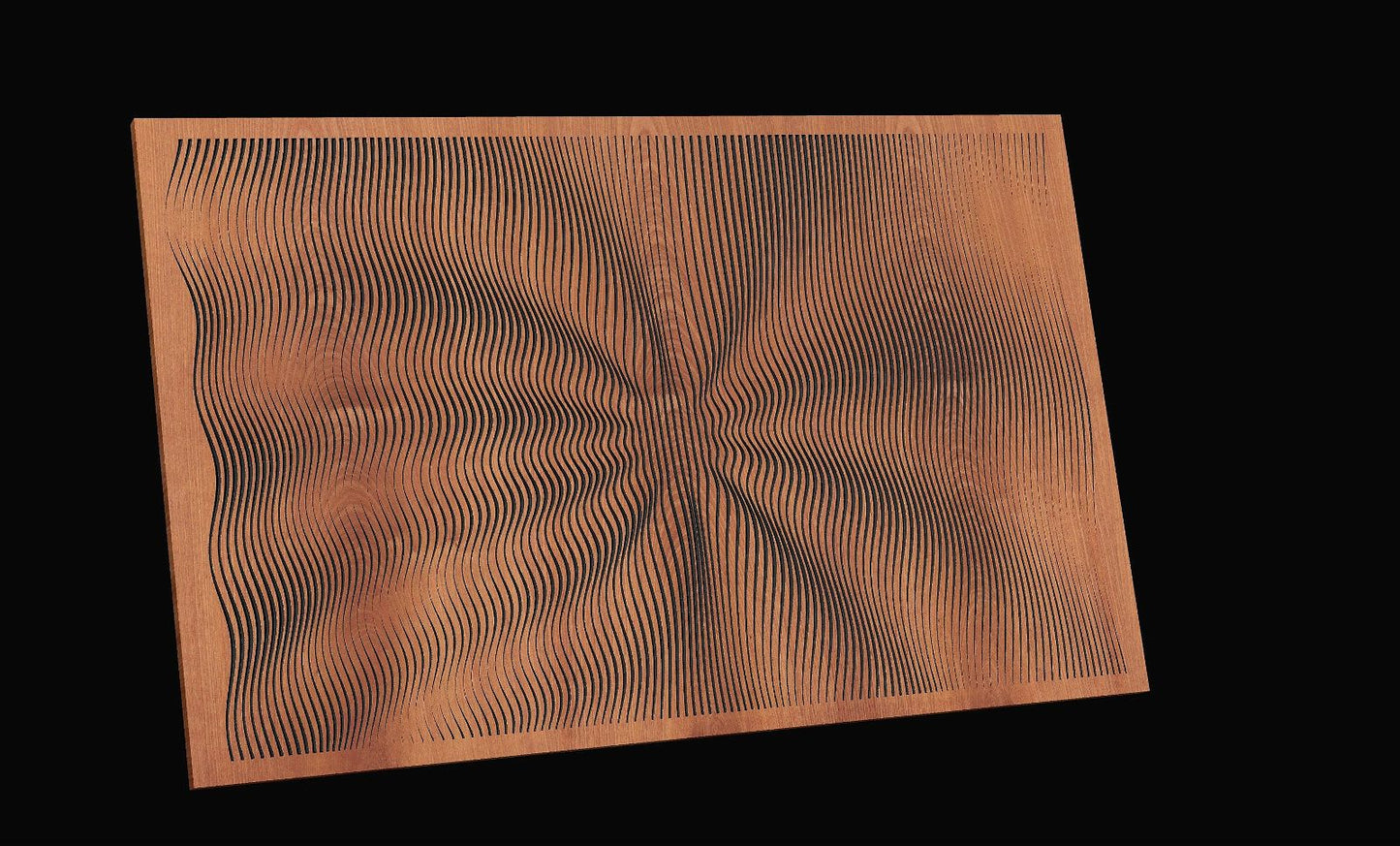 Flow6371 CNC V-Carve engraving file - Bonitum CNC Model Studio