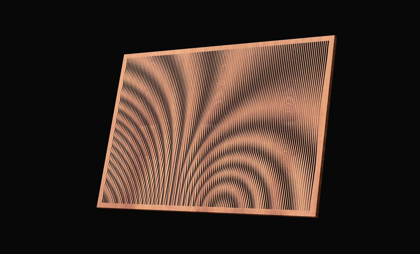 Flow 4803 CNC V-Carve engraving file - Bonitum CNC Model Studio