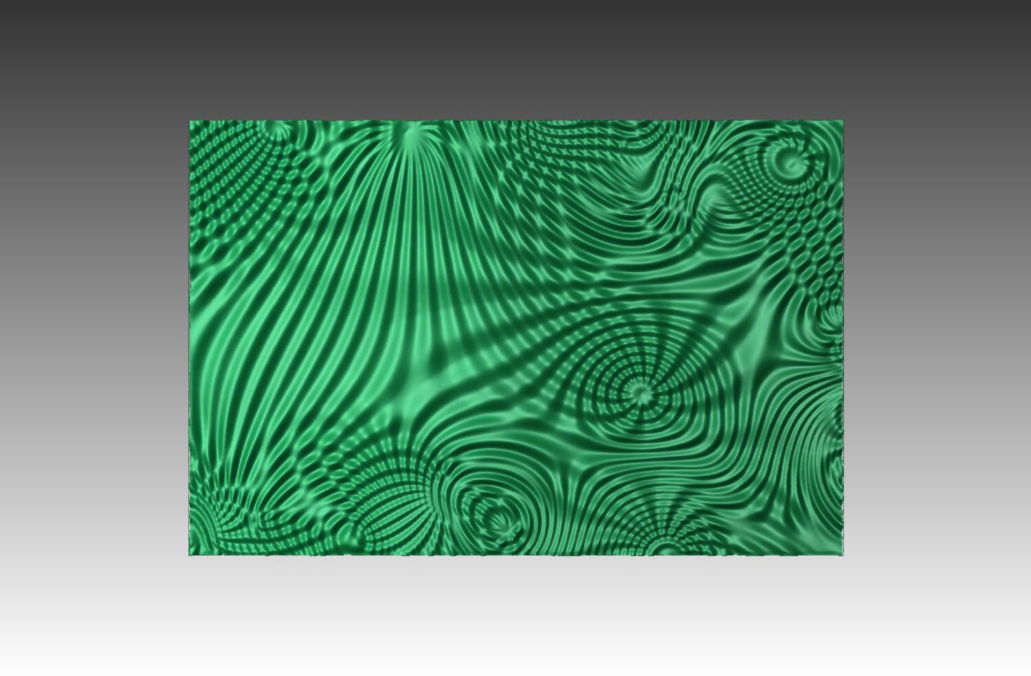 Flow 7692 Decorative abstract 3D relief op-art sculpture model for CNC machining - Bonitum CNC Model Studio