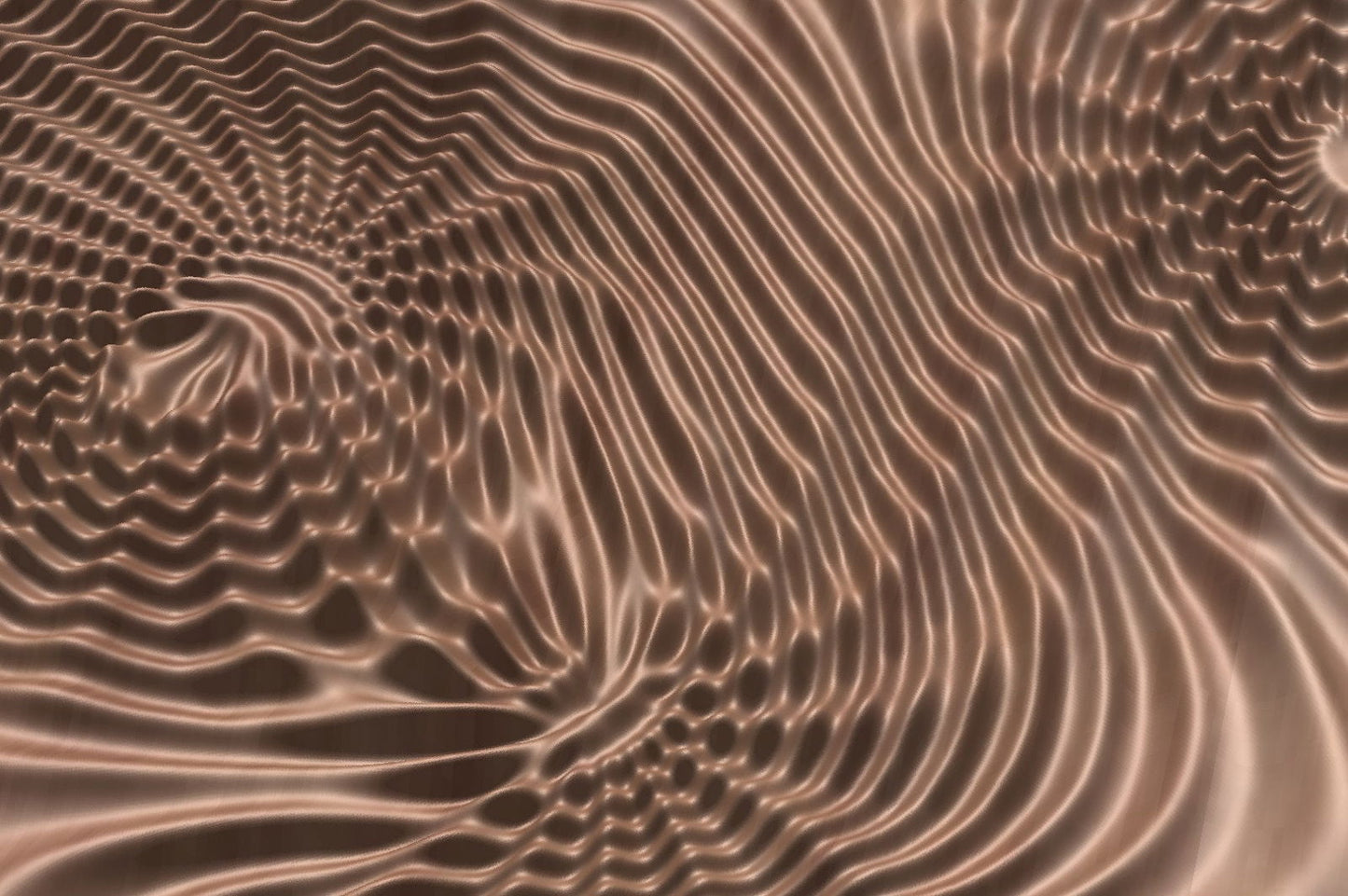 Flow 7792 Decorative abstract 3D relief op-art sculpture model for CNC machining - Bonitum CNC Model Studio