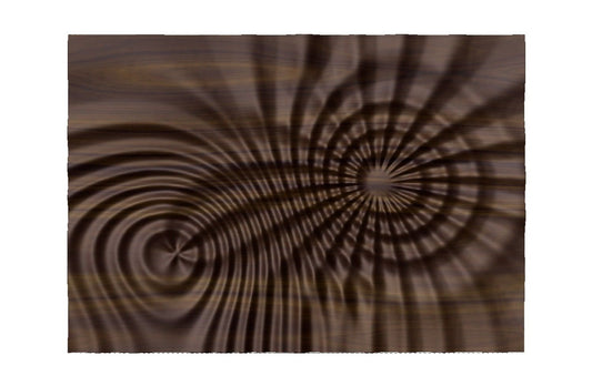 Flow 7793 Decorative abstract 3D relief op art sculpture model for CNC machining - Bonitum CNC Model Studio