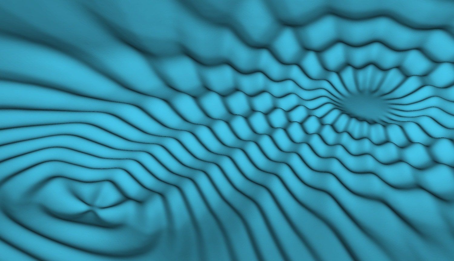 Flow 7793 Decorative abstract 3D relief op art sculpture model for CNC machining - Bonitum CNC Model Studio