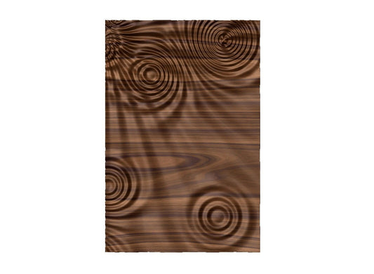 Flow 7795 Decorative abstract 3D relief op art sculpture model for CNC machining - Bonitum CNC Model Studio