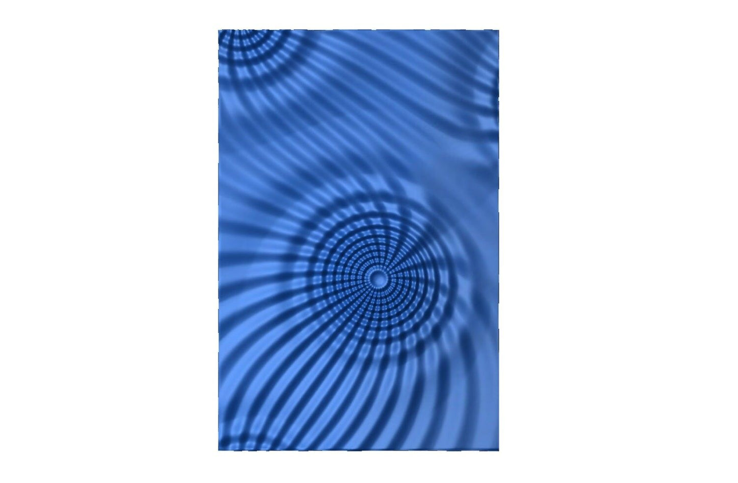 Flow 7796 Decorative abstract 3D relief op art sculpture model for CNC machining - Bonitum CNC Model Studio