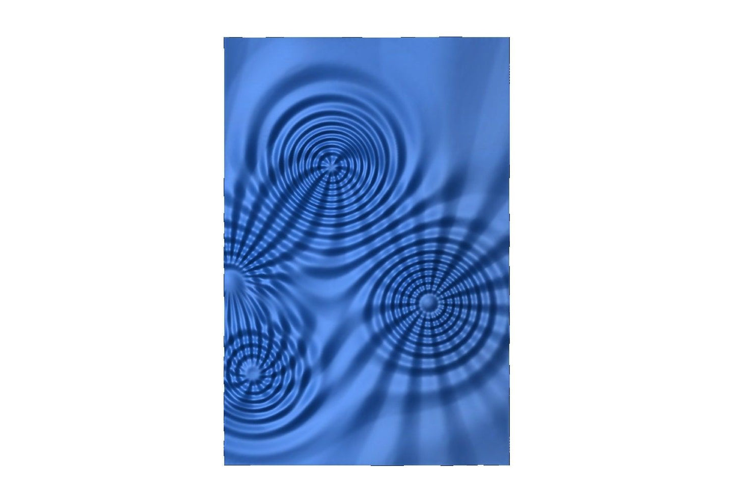 Flow 7797 Decorative abstract 3D relief op art sculpture model for CNC machining - Bonitum CNC Model Studio