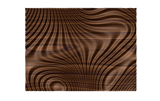 Flow 7798 Decorative abstract 3D relief op art sculpture model for CNC machining - Bonitum CNC Model Studio