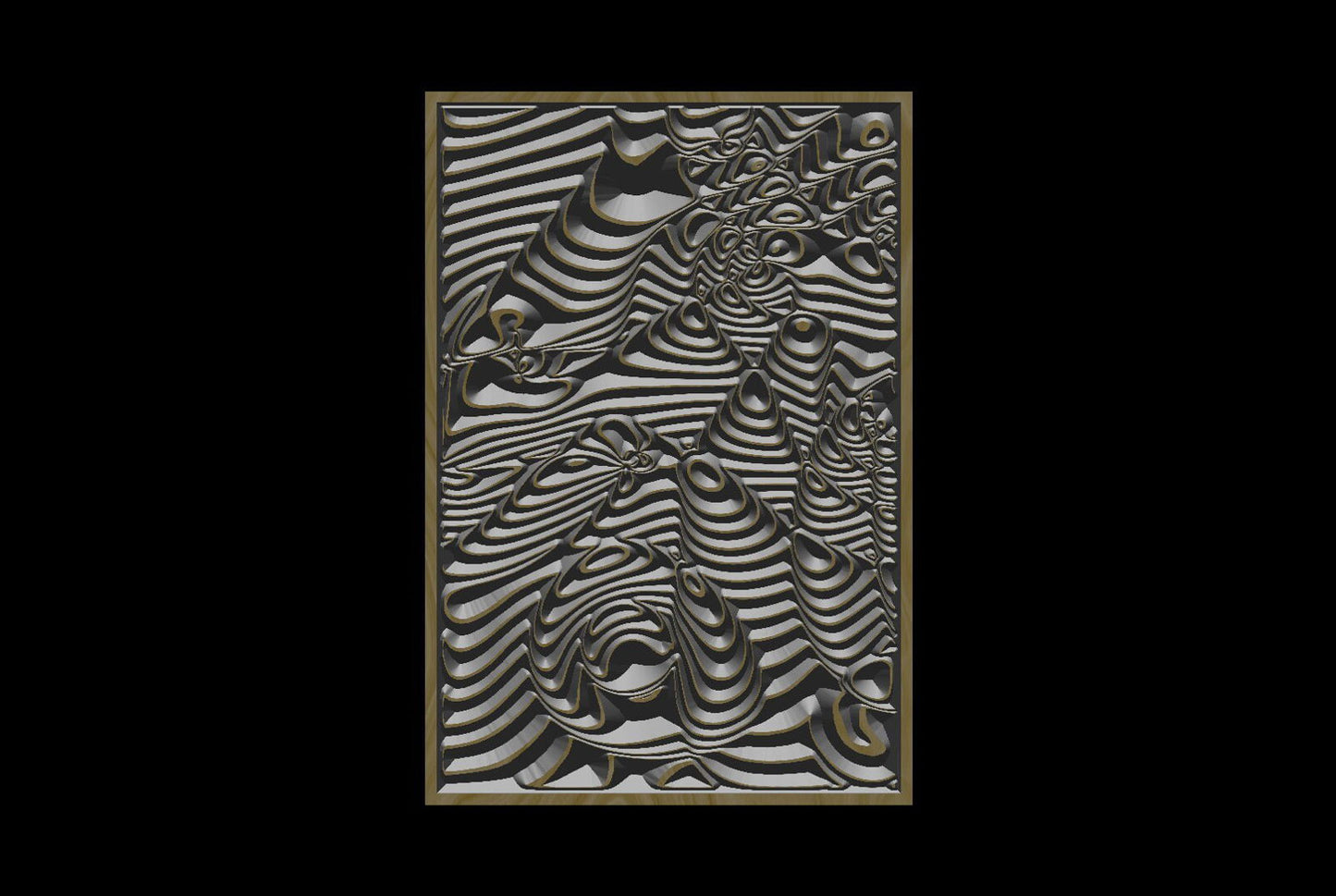 GM4135050020 Vector file for V- bit carving - Bonitum CNC Model Studio