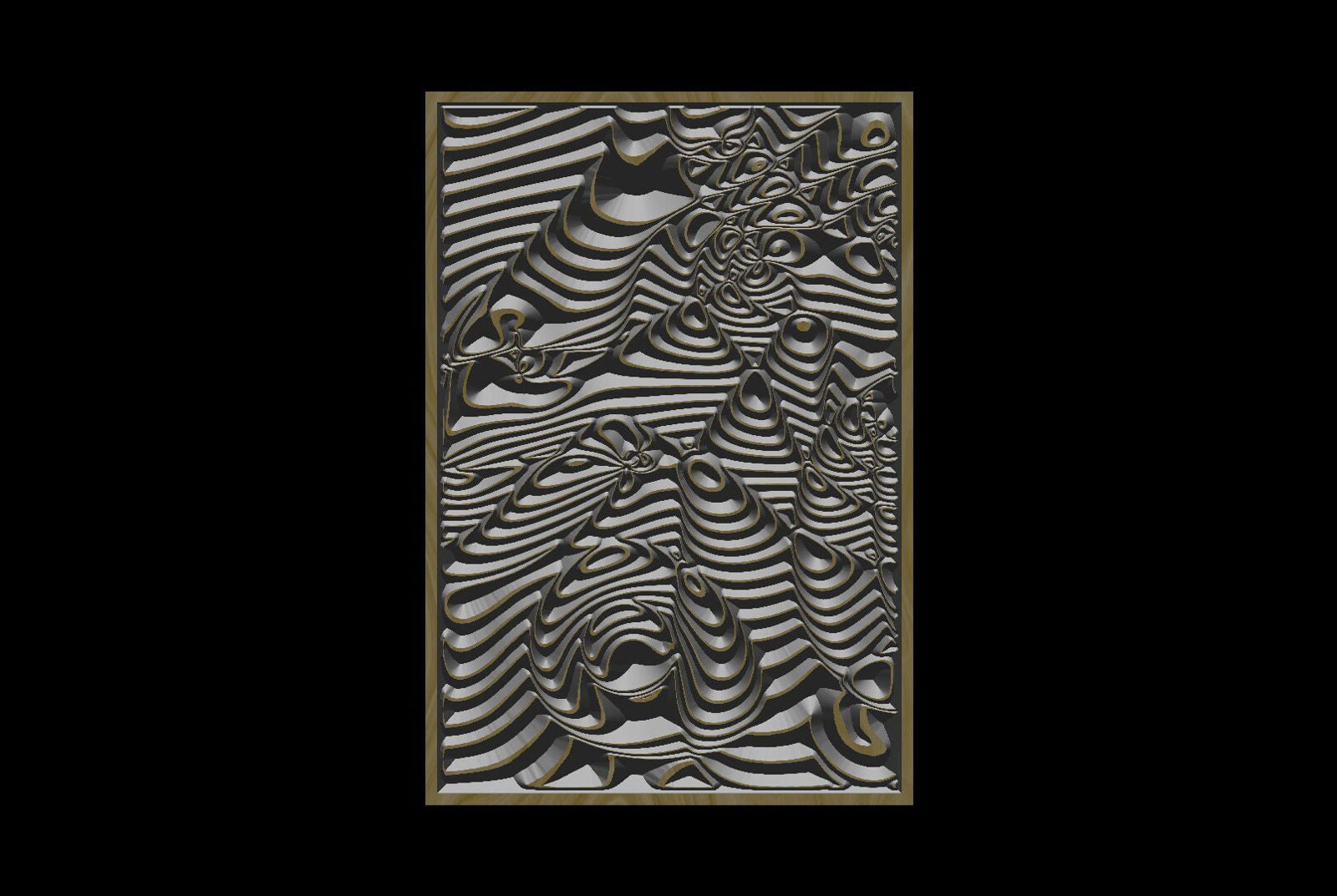 GM4135050020 Vector file for V- bit carving - Bonitum CNC Model Studio