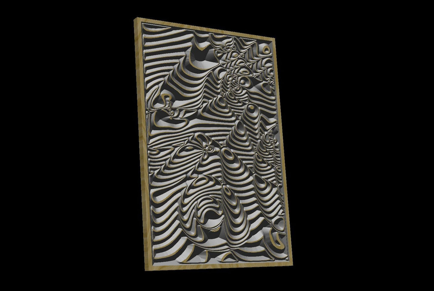 GM4135050020 Vector file for V- bit carving - Bonitum CNC Model Studio