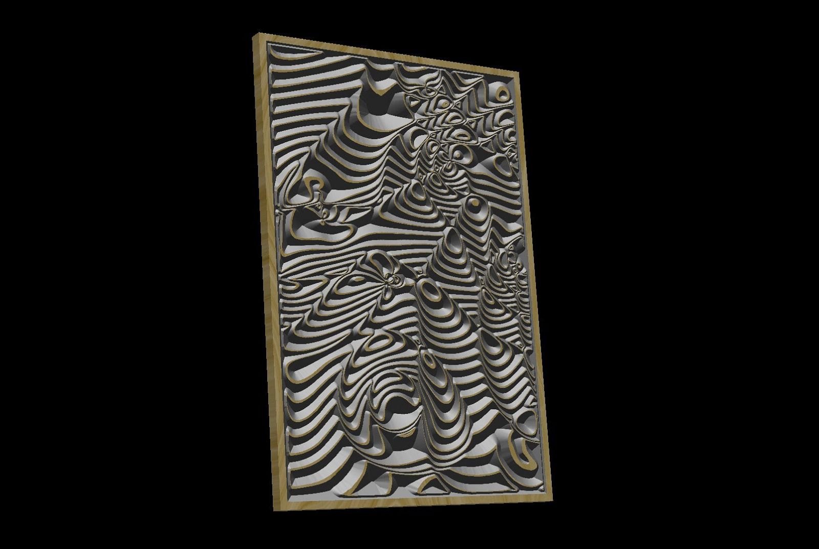 GM4135050020 Vector file for V- bit carving - Bonitum CNC Model Studio