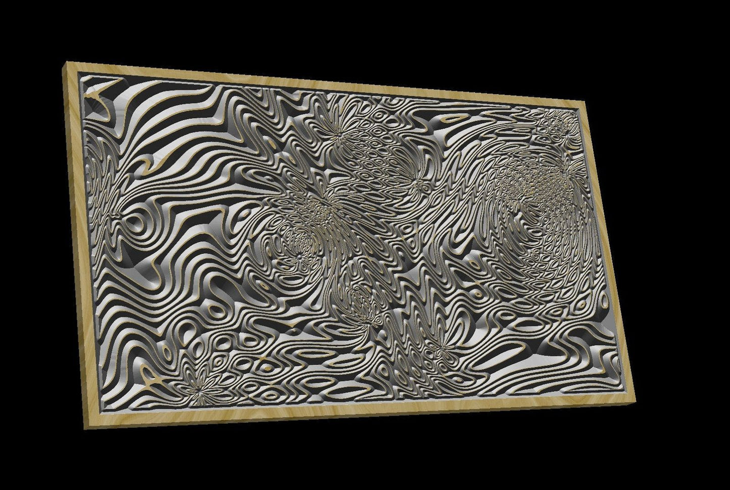 GM6323050025 Vector file for V- bit carving - Bonitum CNC Model Studio