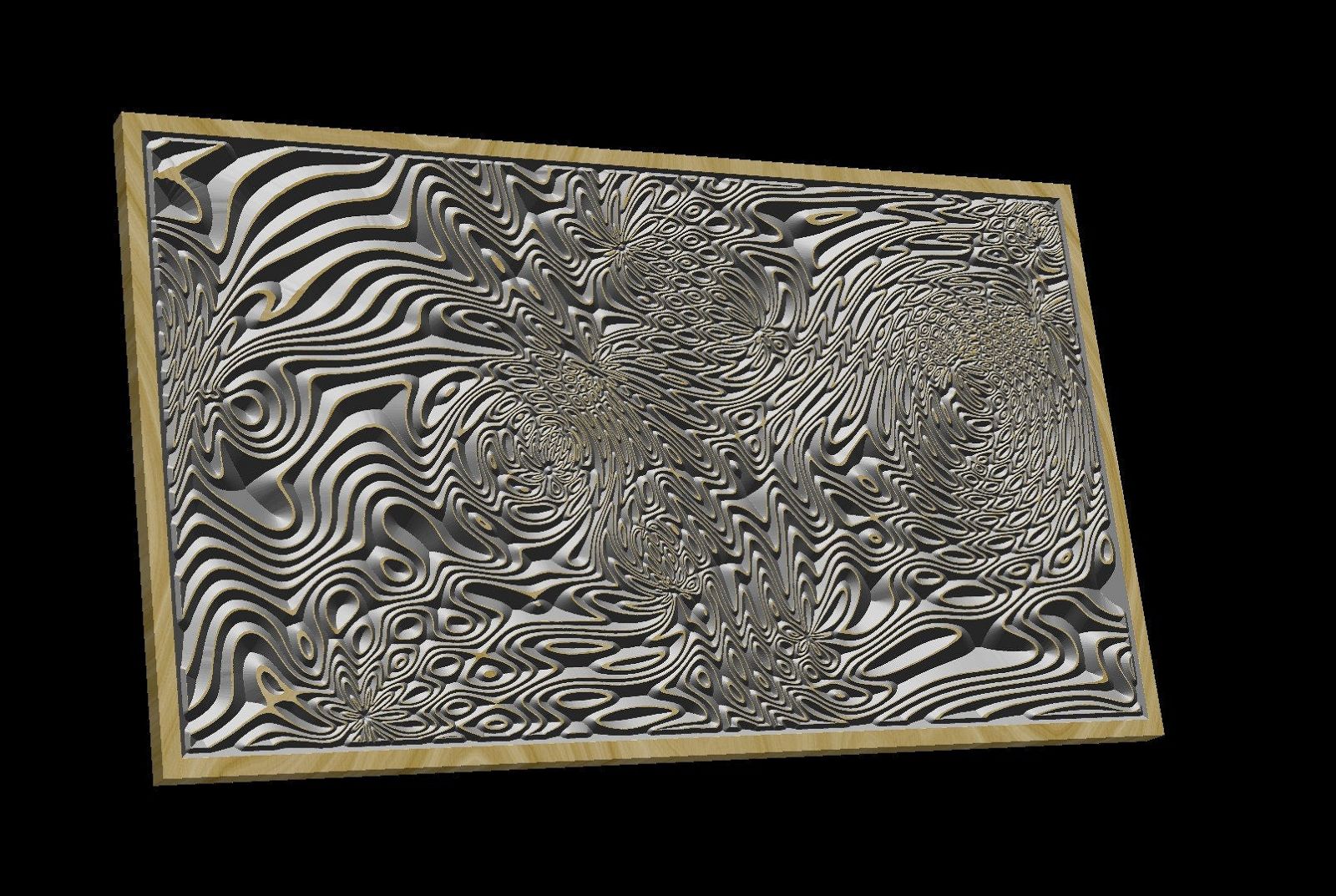 GM6323050025 Vector file for V- bit carving - Bonitum CNC Model Studio