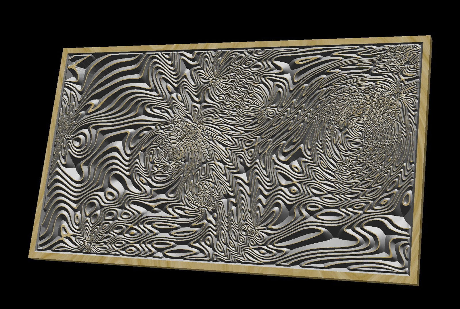 GM6323050025 Vector file for V- bit carving - Bonitum CNC Model Studio