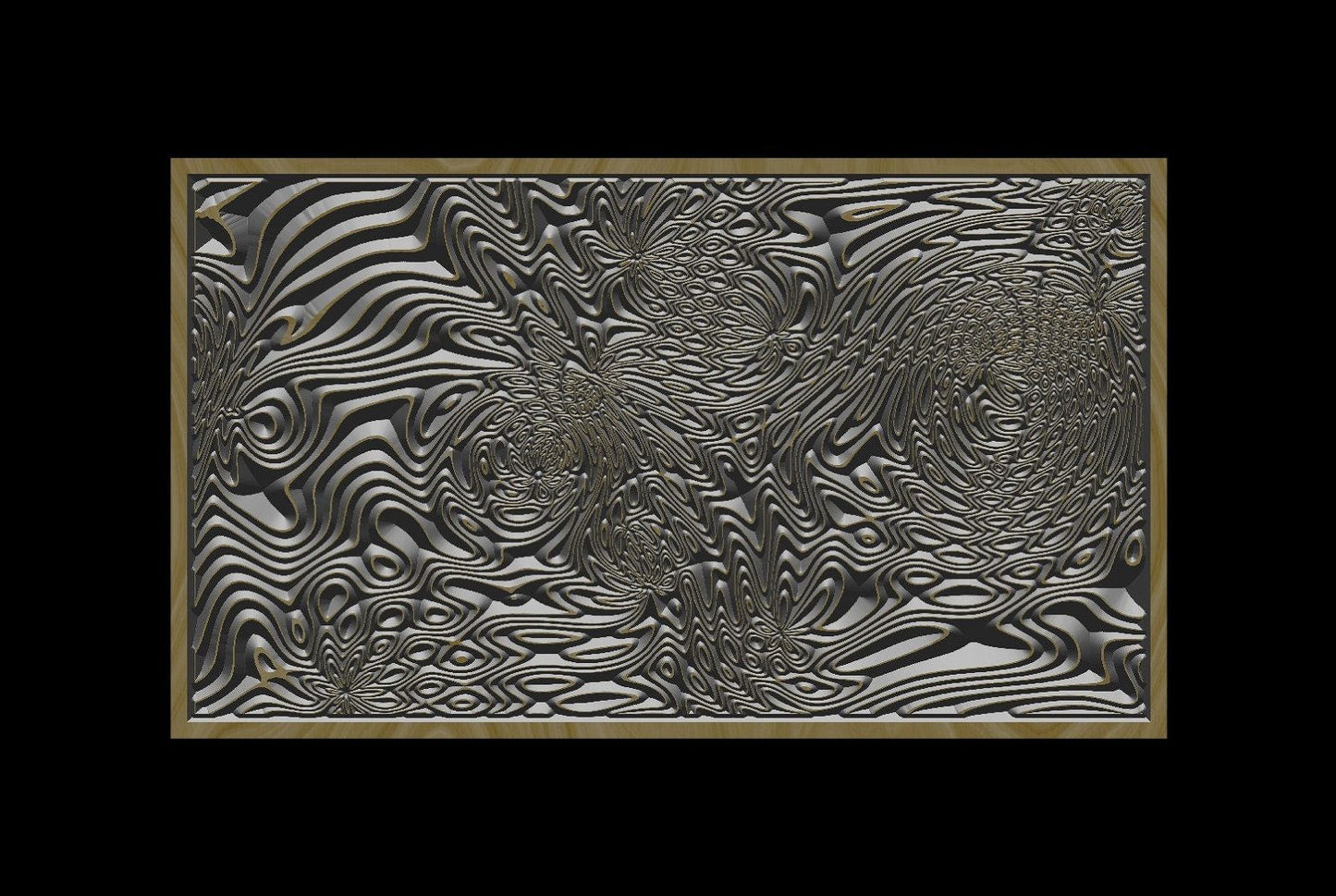 GM6323050025 Vector file for V- bit carving - Bonitum CNC Model Studio