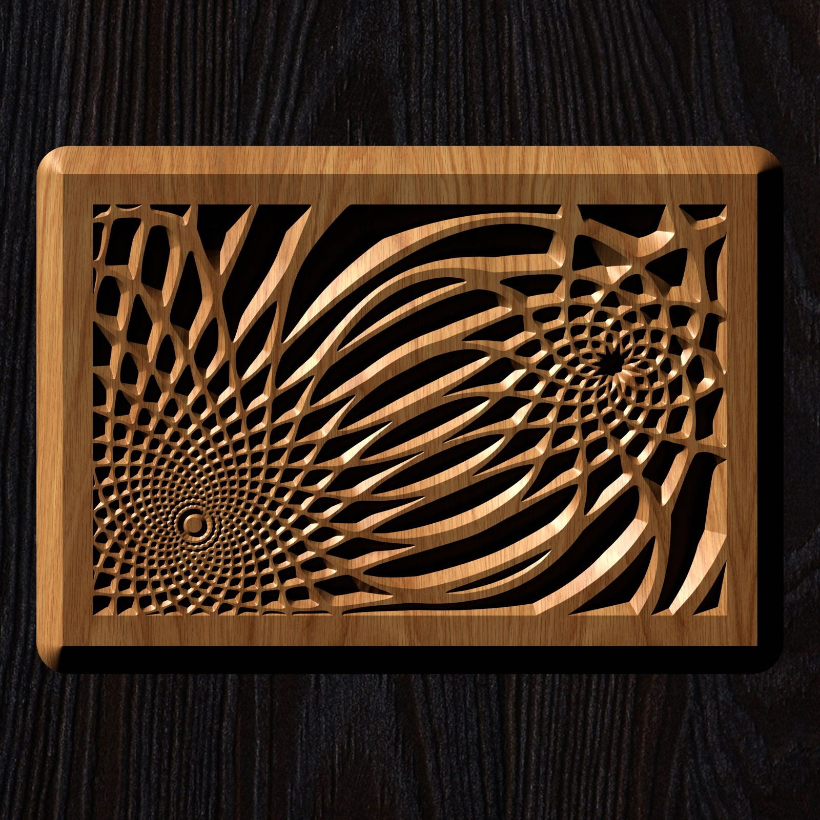 GROCK1 Vector file for V- bit carving - Bonitum CNC Model Studio