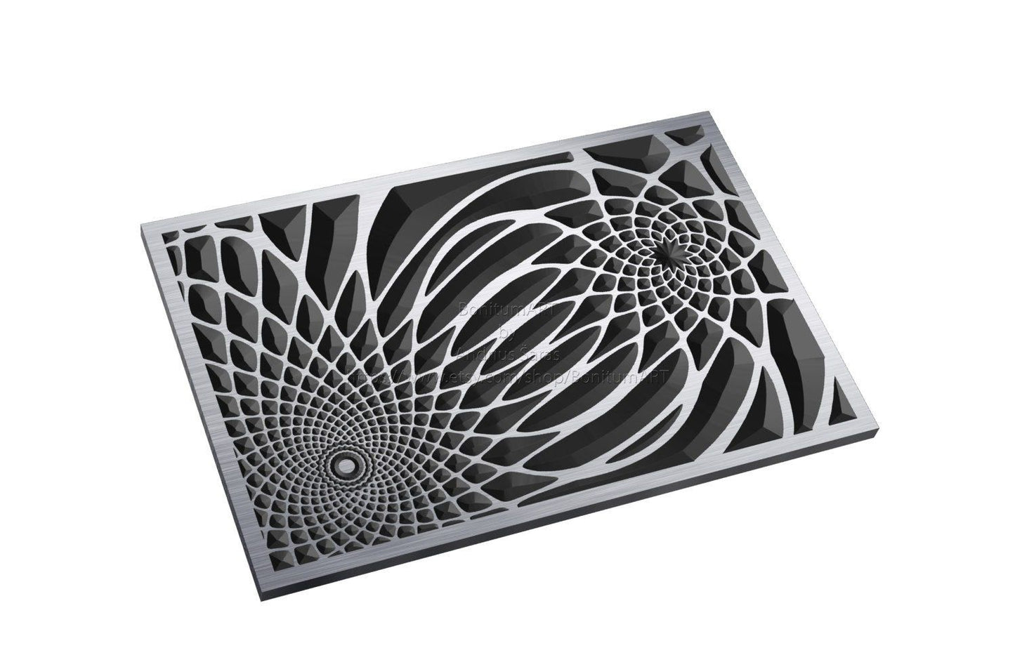 GROCK1 Vector file for V- bit carving - Bonitum CNC Model Studio