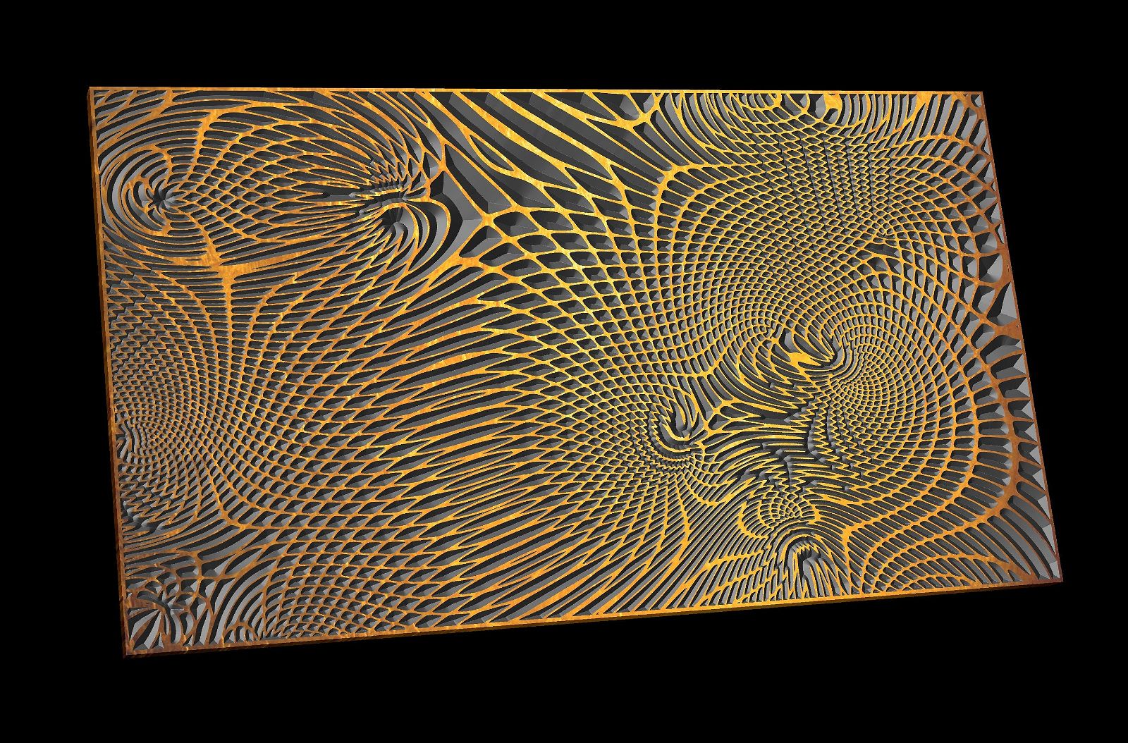 GROCK6 Vector file for V- bit carving - Bonitum CNC Model Studio